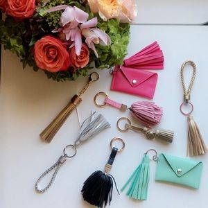 TASSEL KEYCHAINS, purse tassel, keychain tassel,